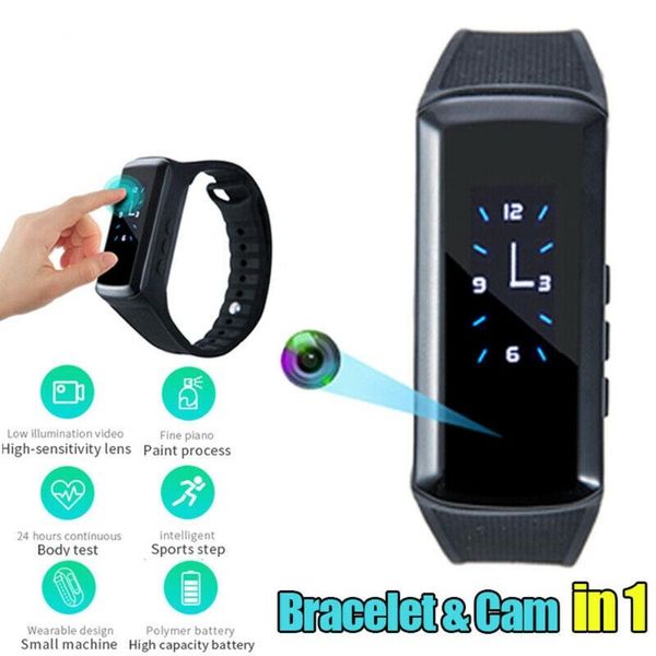 mini smart band camera pedometer wristband secret camcorder voice video recording watch cam support tf card cameras
mini smart band camera pedometer wristband secret camcorder voice video recording watch cam support tf card cameras