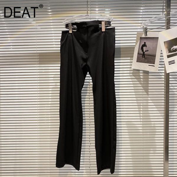 women black hollow out belt personality pants arrivals temperament all match fashion spring summer 11d474 210525, Black;white
women black hollow out belt personality pants arrivals temperament all match fashion spring summer 11d474 210525, Black;white