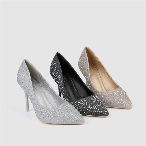 dress shoes 2021 autumn high heels women fashion simple solid color pointed toe rhinestone decorative suede comfortable, Black
dress shoes 2021 autumn high heels women fashion simple solid color pointed toe rhinestone decorative suede comfortable, Black