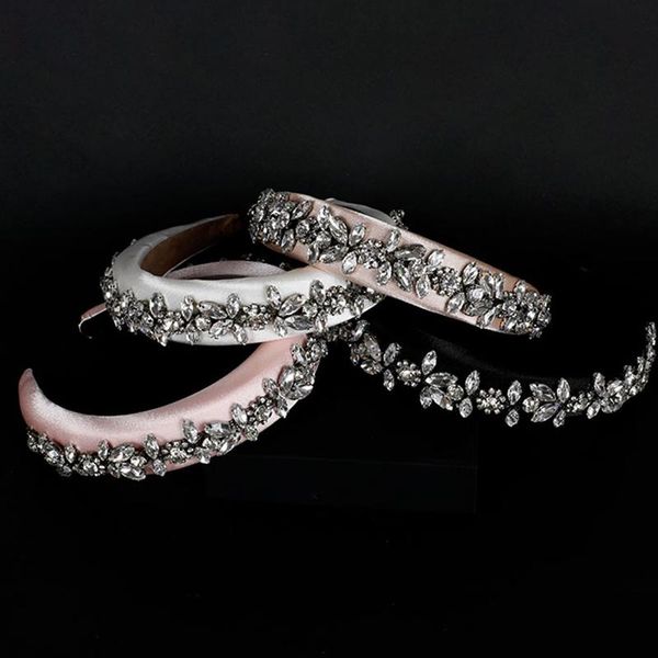hair clips & barrettes baroque shiny crystal flower headband for woman luxury flash rhinestone velvet band bridal wedding party accessories, Golden;silver
hair clips & barrettes baroque shiny crystal flower headband for woman luxury flash rhinestone velvet band bridal wedding party accessories, Golden;silver