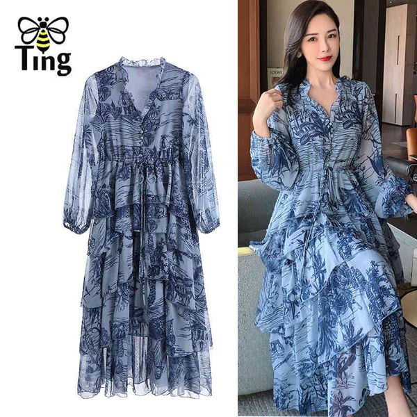 vintage floral print ruched v neck casual midi dress ruffles layered bohemian vestidos elbise clothings 210513, Black;gray
vintage floral print ruched v neck casual midi dress ruffles layered bohemian vestidos elbise clothings 210513, Black;gray