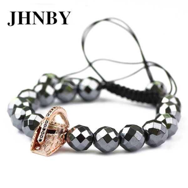 charm bracelets jhnby copper helmet 10mm faceted hematite beads charms men bracelet pave cz braided rope bangle fashion women jewelry dropsh, Golden;silver
charm bracelets jhnby copper helmet 10mm faceted hematite beads charms men bracelet pave cz braided rope bangle fashion women jewelry dropsh, Golden;silver