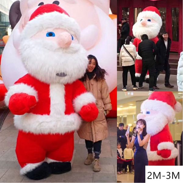 mascot doll costume 2m-3m christmas santa claus inflatable mascot costumes suit adults party game dress clothing suitable 1.7m-1.9m ad xmas, Red;yellow
mascot doll costume 2m-3m christmas santa claus inflatable mascot costumes suit adults party game dress clothing suitable 1.7m-1.9m ad xmas, Red;yellow