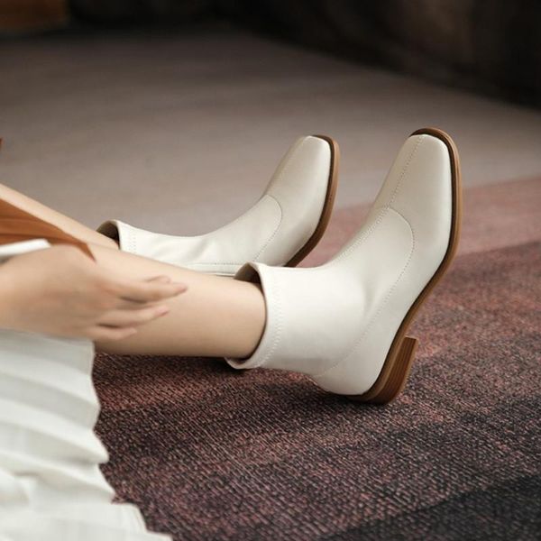 boots ochanmeb stretch microfiber leather woman short fall autumn winter low heels square toe women casual ankle shoes, Black
boots ochanmeb stretch microfiber leather woman short fall autumn winter low heels square toe women casual ankle shoes, Black