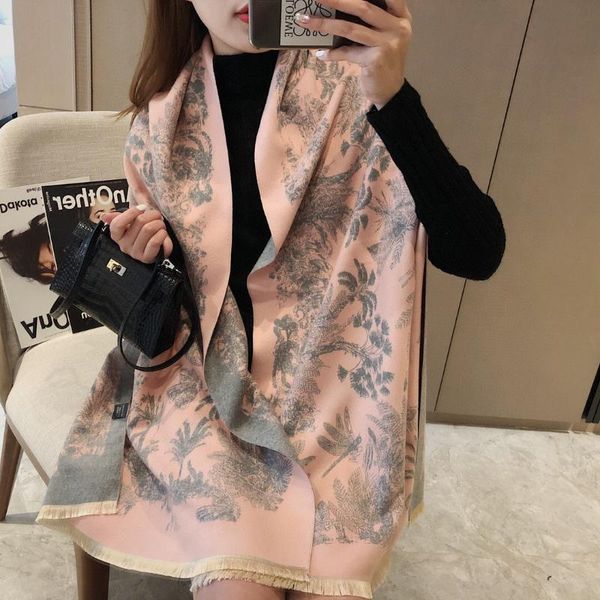 scarves double-sided imitation cashmere scarf thick blanket female winter neckerchief pashmina foulard women and shawls 2021, Blue;gray
scarves double-sided imitation cashmere scarf thick blanket female winter neckerchief pashmina foulard women and shawls 2021, Blue;gray