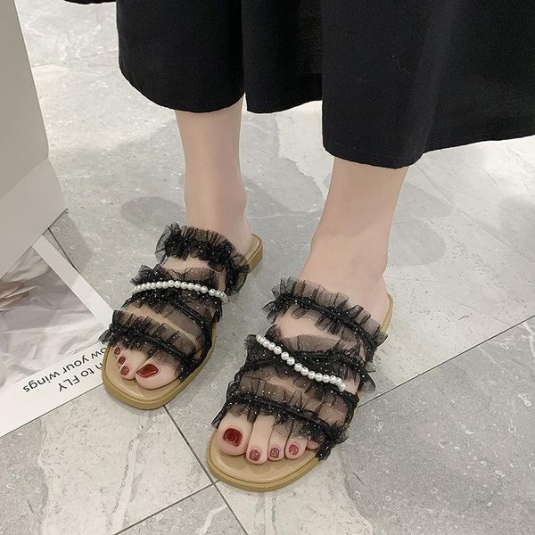 slippers shoes 2021 fashion summer flip flop flat loafers women's luxury sandals rubber beach casual low 40, Black
slippers shoes 2021 fashion summer flip flop flat loafers women's luxury sandals rubber beach casual low 40, Black