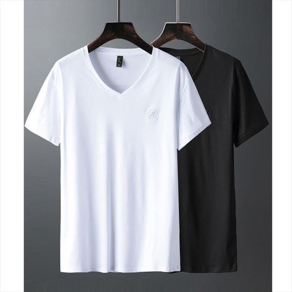 brand v neck ice mens silk 100% pima cotton mercerized short sleeve r embroidery solid color summer top, White;black
brand v neck ice mens silk 100% pima cotton mercerized short sleeve r embroidery solid color summer top, White;black