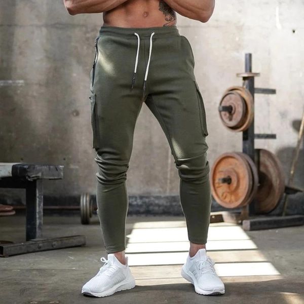 men's pants joggers sweatpants men casual skinny multi-pocket trousers male track gym fitness training bodybuilding sport pant, Black
men's pants joggers sweatpants men casual skinny multi-pocket trousers male track gym fitness training bodybuilding sport pant, Black