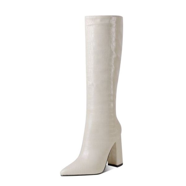 Size 34-43 Women High Heel Boots Stone Pattern Thick Heel Women Winter Shoes Fashion Sexy Long Boots Party Footwear, Beige
Size 34-43 Women High Heel Boots Stone Pattern Thick Heel Women Winter Shoes Fashion Sexy Long Boots Party Footwear, Beige