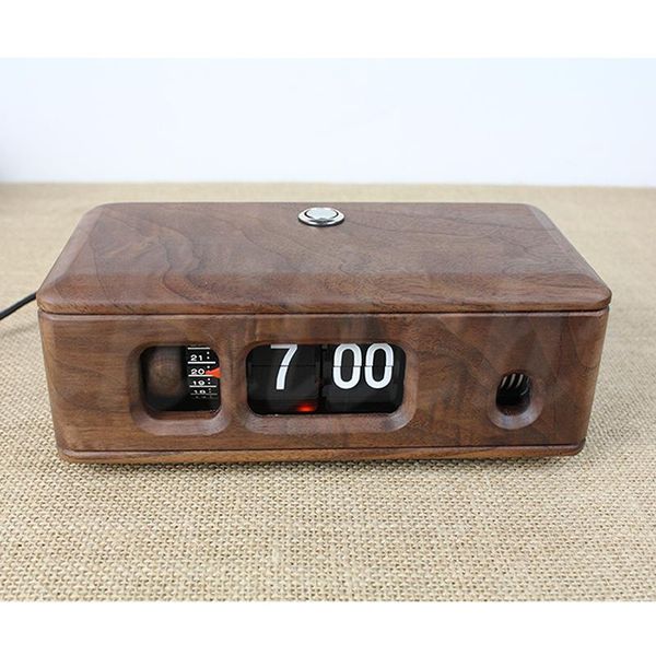 desk & table clocks retro mechanical turning page alarm clock black walnut wood diy collection creative friend gift deskexquisite decora
desk & table clocks retro mechanical turning page alarm clock black walnut wood diy collection creative friend gift deskexquisite decora