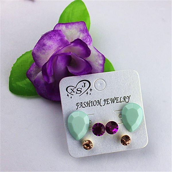 earrings & necklace ms mint green and purple gold wholesale girls beautiful birthday party contracted stud gi, Silver
earrings & necklace ms mint green and purple gold wholesale girls beautiful birthday party contracted stud gi, Silver