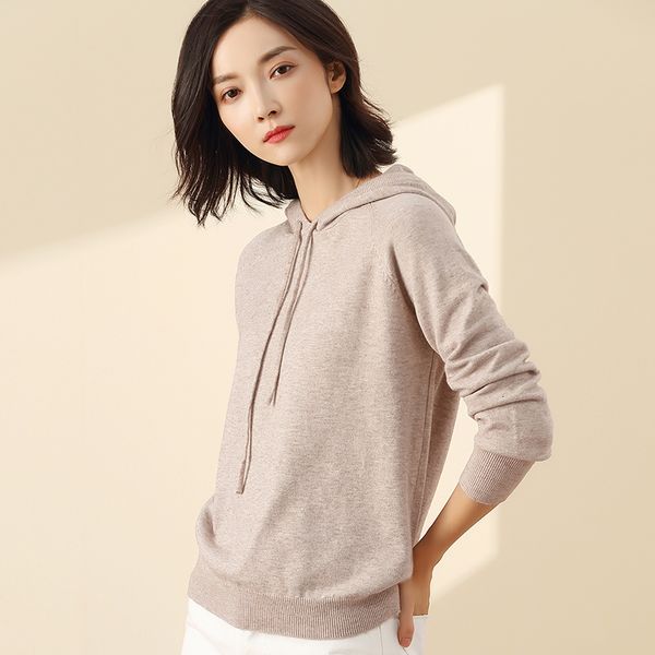 women's sweaters femle cshmere sweter with hood, long sleeve wool jumpers knitted spring nd utumn style j5vo, White;black
women's sweaters femle cshmere sweter with hood, long sleeve wool jumpers knitted spring nd utumn style j5vo, White;black