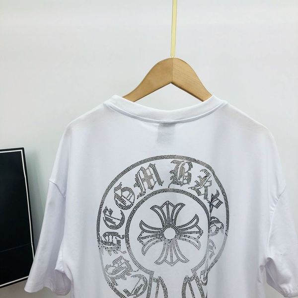 luxury design clothes new net red heavy industry drill loose korean half croxin short sleeve tshirt for men and women ch crosin, White;black
luxury design clothes new net red heavy industry drill loose korean half croxin short sleeve tshirt for men and women ch crosin, White;black