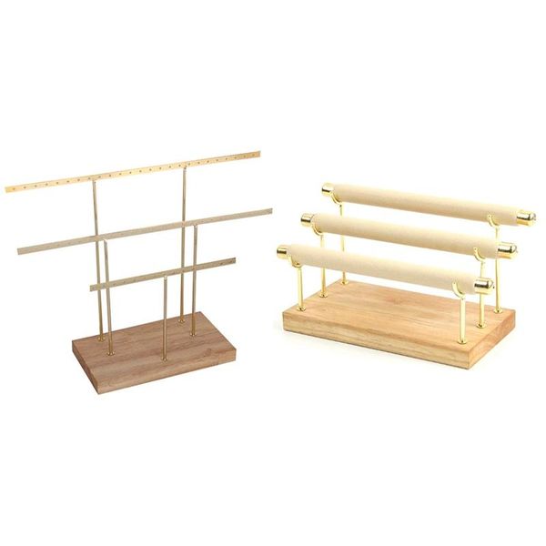 jewelry pouches, bags hanging display rack tree organizer metal with wooden stand ring holder t-bar, Pink;blue
jewelry pouches, bags hanging display rack tree organizer metal with wooden stand ring holder t-bar, Pink;blue