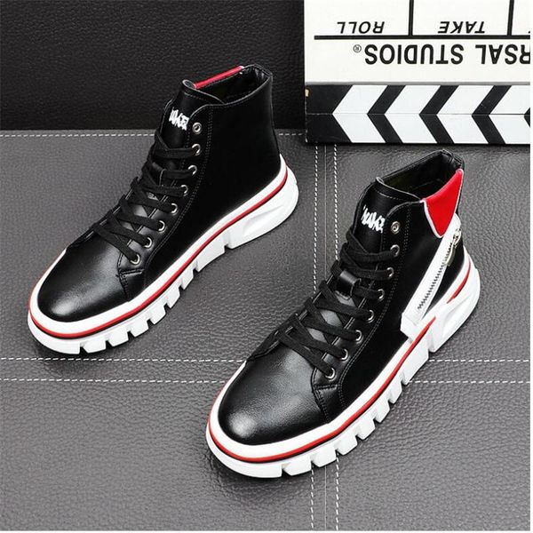 2021 casual men shoes platform sneakers vintage male thick sole trainers shoes youth boy gym teenagers, Black
2021 casual men shoes platform sneakers vintage male thick sole trainers shoes youth boy gym teenagers, Black