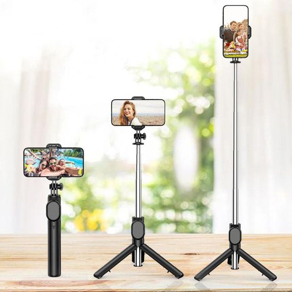 adjustable bluetooth selfie stick tripod with remote control mobile phone deskstand desk holder for cell monopods
adjustable bluetooth selfie stick tripod with remote control mobile phone deskstand desk holder for cell monopods