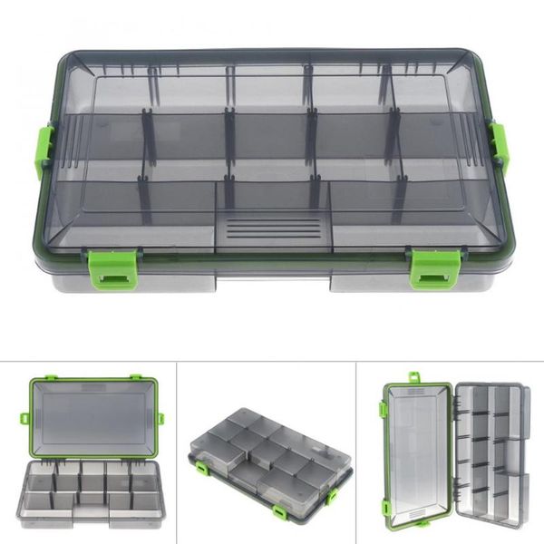 waterproof & seal 26.5cm x 16.5cm x4.6cm activity 11 compartments 4 lock fishing tackle box for hook swivel ring lures accessories
waterproof & seal 26.5cm x 16.5cm x4.6cm activity 11 compartments 4 lock fishing tackle box for hook swivel ring lures accessories