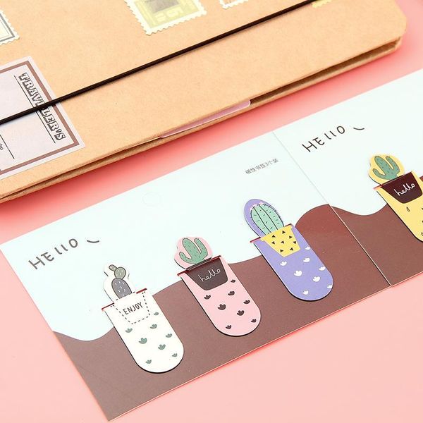 bookmark 3 pcs magnetic cartoon cactus book mark message cards for books/share/book markers/tab books/stationery
bookmark 3 pcs magnetic cartoon cactus book mark message cards for books/share/book markers/tab books/stationery