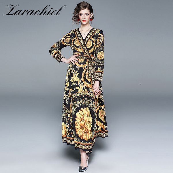 dresses runway baroque pattern kimono belt sun v neck sleeve floral print golden long maxi split wrap es, Black;gray
dresses runway baroque pattern kimono belt sun v neck sleeve floral print golden long maxi split wrap es, Black;gray