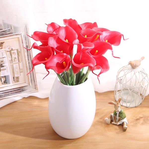 decorative flowers & wreaths 5/10pcs pu artificial calla lily real touch bridal bouquet fake flower wedding home table decorati
decorative flowers & wreaths 5/10pcs pu artificial calla lily real touch bridal bouquet fake flower wedding home table decorati