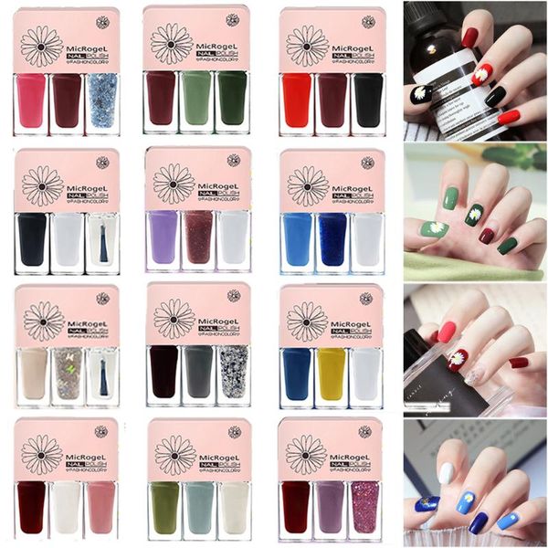 nail polish three-color no baking quick drying long lasting tricolor manicure for art varnish
nail polish three-color no baking quick drying long lasting tricolor manicure for art varnish