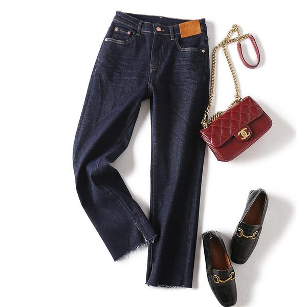 straight jeans woman 2021 92% cotton ankle-length pants zipper clothes for women trousers women's, Blue
straight jeans woman 2021 92% cotton ankle-length pants zipper clothes for women trousers women's, Blue