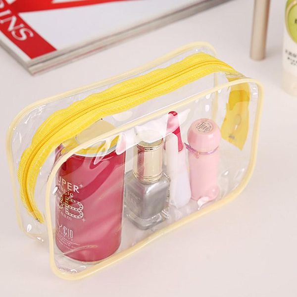 storage bags 1pcs clear zipper cosmetic bag for women high capacity travel waterproof wash toiletry pouch female make cases handbags
storage bags 1pcs clear zipper cosmetic bag for women high capacity travel waterproof wash toiletry pouch female make cases handbags