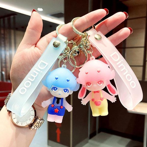 keychains 2021 cute creative couple keychain soft rubber doll car key chain ring school bag small bell pendant boys girls accessories, Silver
keychains 2021 cute creative couple keychain soft rubber doll car key chain ring school bag small bell pendant boys girls accessories, Silver