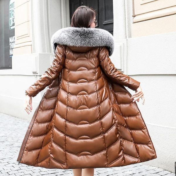 women's down & parkas leather female winter in 2021, the long jacket haining cultivate morality1, Black
women's down & parkas leather female winter in 2021, the long jacket haining cultivate morality1, Black