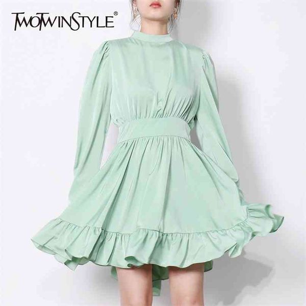 backless lace up dress for women stand collar long sleeve high waist solid dresses female fashion clothing 210520, Black;gray
backless lace up dress for women stand collar long sleeve high waist solid dresses female fashion clothing 210520, Black;gray