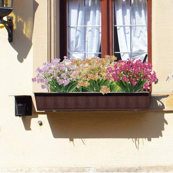 decorative flowers & wreaths 2pcs/set artificial outdoor uv resistant fake no fade faux plastic plants garden porch window box decorating
decorative flowers & wreaths 2pcs/set artificial outdoor uv resistant fake no fade faux plastic plants garden porch window box decorating