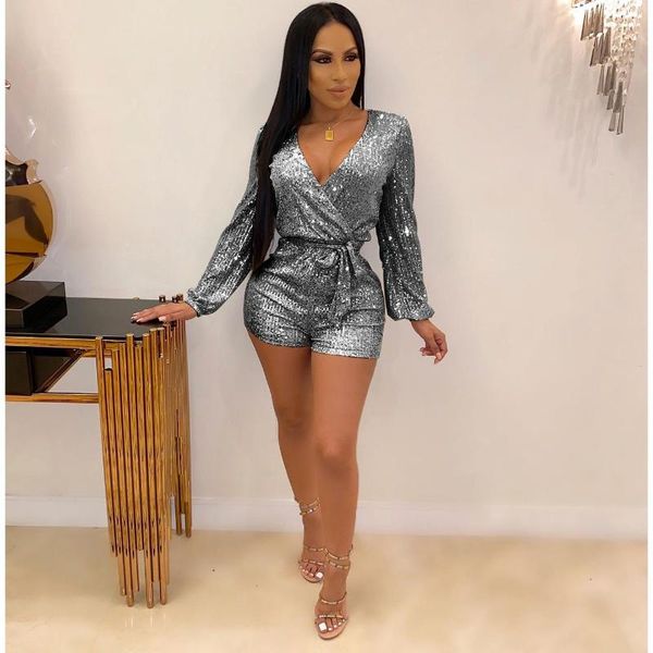 women's jumpsuits & rompers deep v neck bodycon sequin playsuit solid women long sleeve short jumpsuit high waist belted bandage club p, Black;white
women's jumpsuits & rompers deep v neck bodycon sequin playsuit solid women long sleeve short jumpsuit high waist belted bandage club p, Black;white