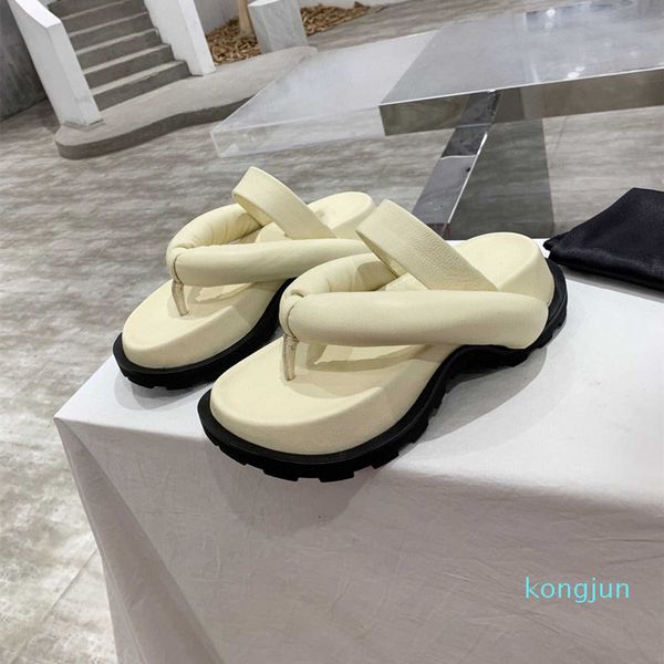 designer- women summer sandals women's high platform slippers wear leather clip toe flip flop personality beach, Black
designer- women summer sandals women's high platform slippers wear leather clip toe flip flop personality beach, Black