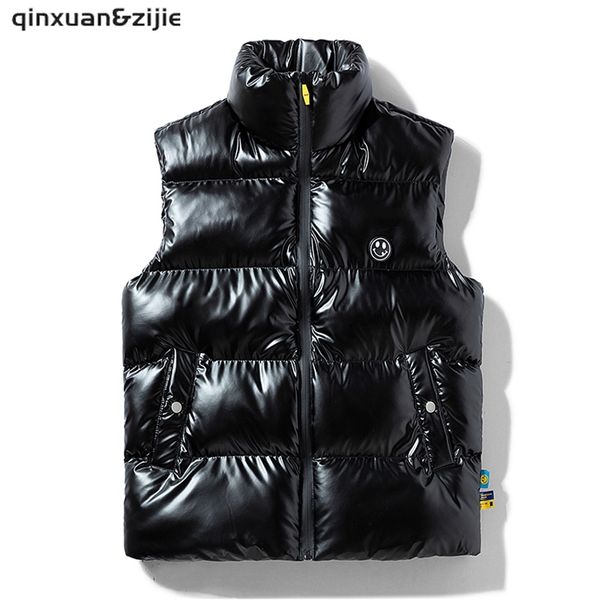 casual mens jacket sleeveless vest thermal soft vests casual down coats male cotton winter men's vest men thicken waistcoat 8xl 220108, Black
casual mens jacket sleeveless vest thermal soft vests casual down coats male cotton winter men's vest men thicken waistcoat 8xl 220108, Black