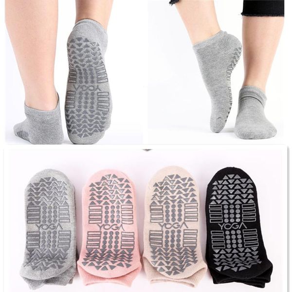 women thicken yoga non-slip ankle socks halter breathable dot silicone gym fitness dance cotton pilates sports, Black
women thicken yoga non-slip ankle socks halter breathable dot silicone gym fitness dance cotton pilates sports, Black