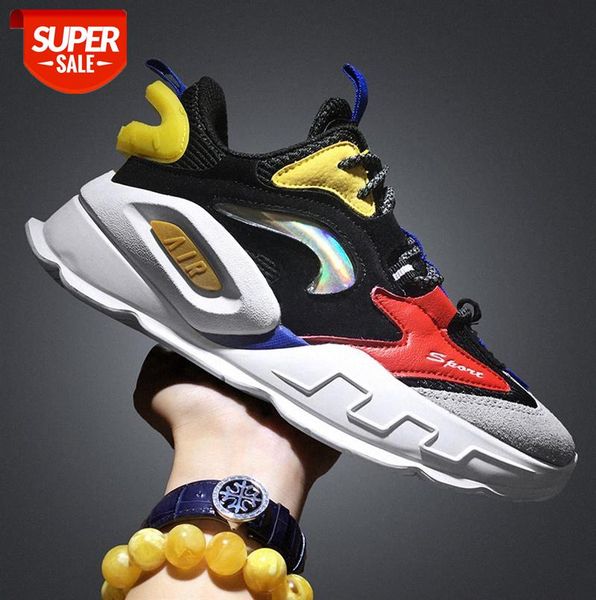 ins casual sports shoes personality thick bottom color matching breathable mesh men's #nn2r
ins casual sports shoes personality thick bottom color matching breathable mesh men's #nn2r