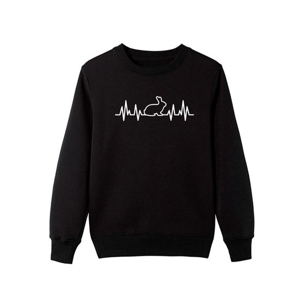 women's hoodies & sweatshirts funny printed women winter fashion long sleeve for lady girls harajuku heartbeat pullovers, Black
women's hoodies & sweatshirts funny printed women winter fashion long sleeve for lady girls harajuku heartbeat pullovers, Black