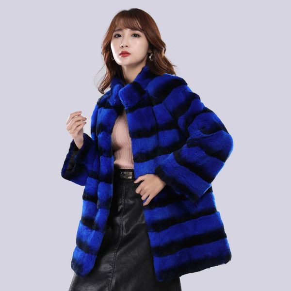 women's fur & faux winter chinchilla coats thick striped zebra genuine rex overcoat long sleeve brand classic jacket, Black
women's fur & faux winter chinchilla coats thick striped zebra genuine rex overcoat long sleeve brand classic jacket, Black