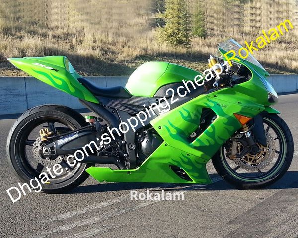 cowling for kawasaki 636 ninja zx-6r zx 6r 05 06 zx6r zx636 2005 2006 green flame fairing kit (injection molding)
cowling for kawasaki 636 ninja zx-6r zx 6r 05 06 zx6r zx636 2005 2006 green flame fairing kit (injection molding)