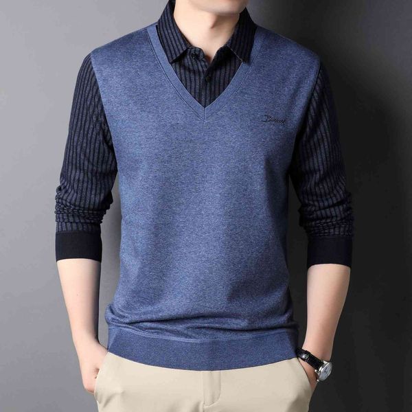 men's long sleeve t-shirt 2021 listing fake two spring and autumn fashion casual coat trend t-shirt men's wear, White;black
men's long sleeve t-shirt 2021 listing fake two spring and autumn fashion casual coat trend t-shirt men's wear, White;black