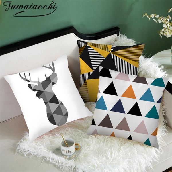 cushion/decorative pillow fuwatacchi deer cushion cover geometry case nordic style covers for home sofa decorative throw pillows 45
cushion/decorative pillow fuwatacchi deer cushion cover geometry case nordic style covers for home sofa decorative throw pillows 45