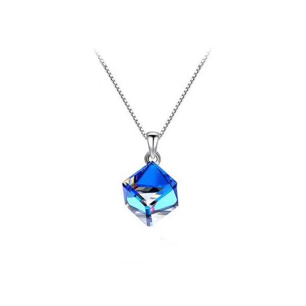 xianlan161 the aurora love love rubik's cube necklace female temperament geometry of sugar crystal pendant s925 pure silver collar
xianlan161 the aurora love love rubik's cube necklace female temperament geometry of sugar crystal pendant s925 pure silver collar