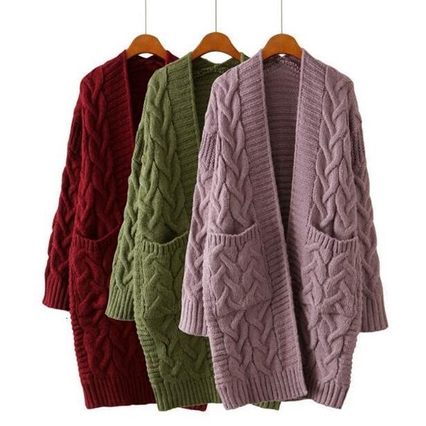 women's sweaters autumn winter sweater cardigan thick coat european style long overcoat sleeve warm knitted c7ku, White;black
women's sweaters autumn winter sweater cardigan thick coat european style long overcoat sleeve warm knitted c7ku, White;black