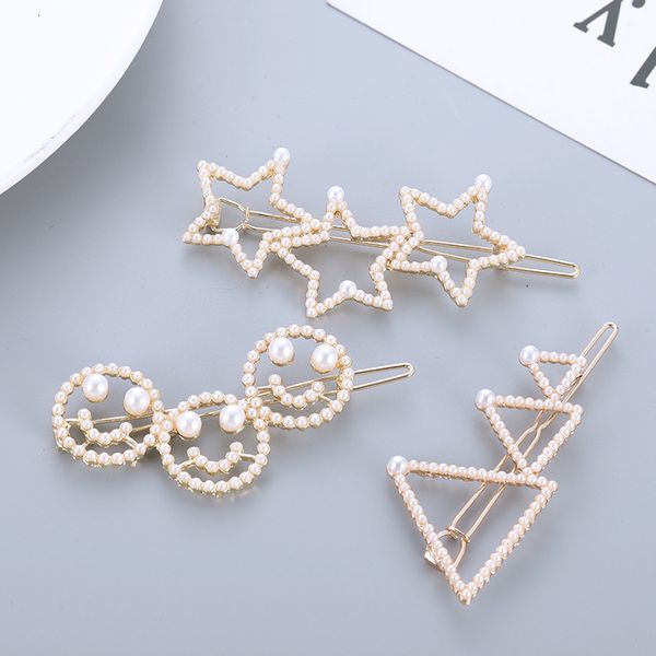 l1415 hollow out pearl like hairpin spring clip edge clip girl's simple clip hairpin, Golden;silver
l1415 hollow out pearl like hairpin spring clip edge clip girl's simple clip hairpin, Golden;silver