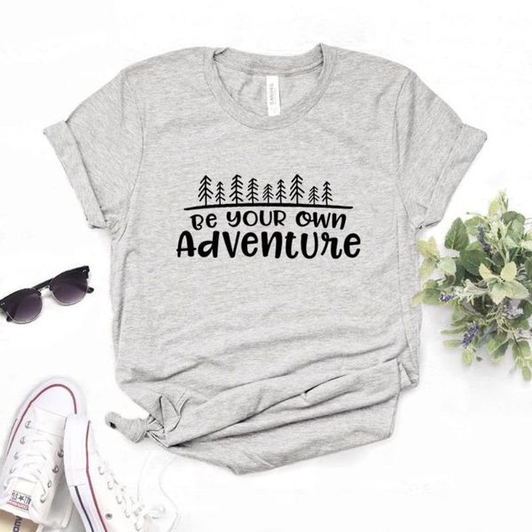 women's t-shirt be your own adventhre print women tshirts cotton casual funny t shirt for lady yong girl tee hipster fs-194, White
women's t-shirt be your own adventhre print women tshirts cotton casual funny t shirt for lady yong girl tee hipster fs-194, White