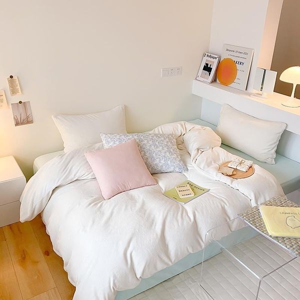 bedding sets pastel lilac and yellow colors velvet fleece set 4pcs warm comfy solid color duvet cover bed sheet pillowcases
bedding sets pastel lilac and yellow colors velvet fleece set 4pcs warm comfy solid color duvet cover bed sheet pillowcases