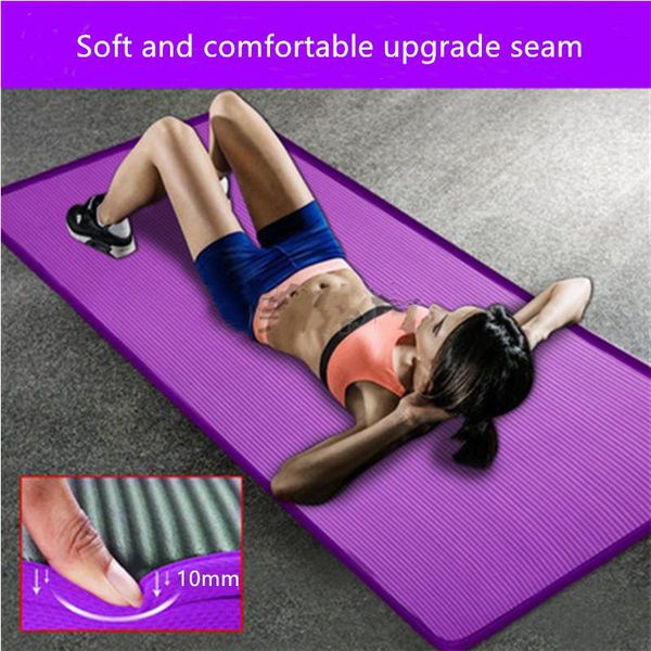yoga mats 10mm extra thick 183cmx61cm nrb non-slip for fitness tasteless pilates gym exercise pads with bandages
yoga mats 10mm extra thick 183cmx61cm nrb non-slip for fitness tasteless pilates gym exercise pads with bandages