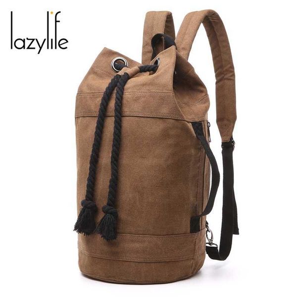 backpack lazylife canvas bucket shoulder bags men backpacks rucksack man travel bag mountaineering male boys
backpack lazylife canvas bucket shoulder bags men backpacks rucksack man travel bag mountaineering male boys