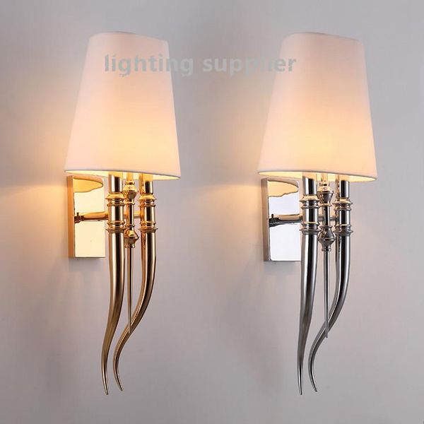 wall lamp creative led contracted els horn dining-room sitting room bedroom the head of a bed
wall lamp creative led contracted els horn dining-room sitting room bedroom the head of a bed