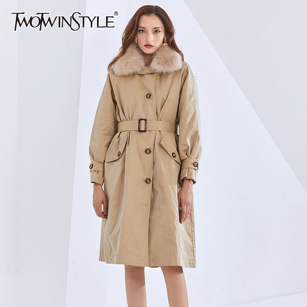 casual patchwork windbreaker for women lapel long sleeve high waist with sashes loose coats female fall 210524, Tan;black
casual patchwork windbreaker for women lapel long sleeve high waist with sashes loose coats female fall 210524, Tan;black